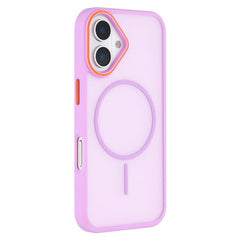 For iPhone 16 Plus Magnetic Case Skin Touch TPU + PC Phone Back Cove - TechGearPal