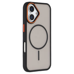 For iPhone 16 Plus Magnetic Case Skin Touch TPU + PC Phone Back Cove - TechGearPal