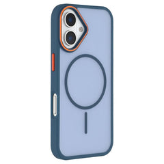 For iPhone 16 Plus Magnetic Case Skin Touch TPU + PC Phone Back Cove - TechGearPal