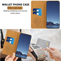 For iPhone 16 Pro Case L-Shaped Grid Pattern Leather Stand Phone Cover with Card Slots