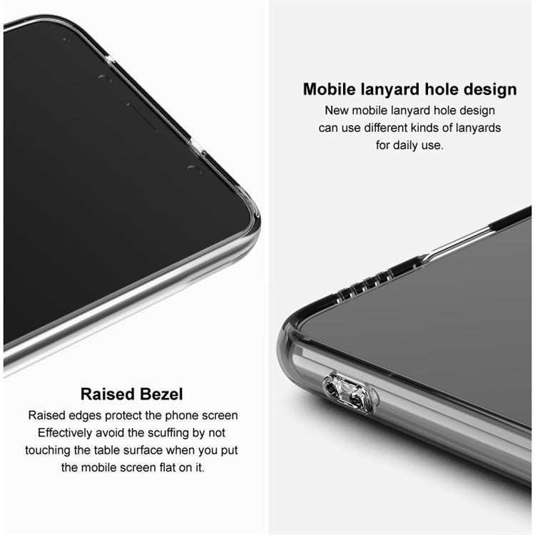IMAK UX-5 Series For iPhone 16e Case Shockproof TPU Clear Slim Back Shell - TechGearPal