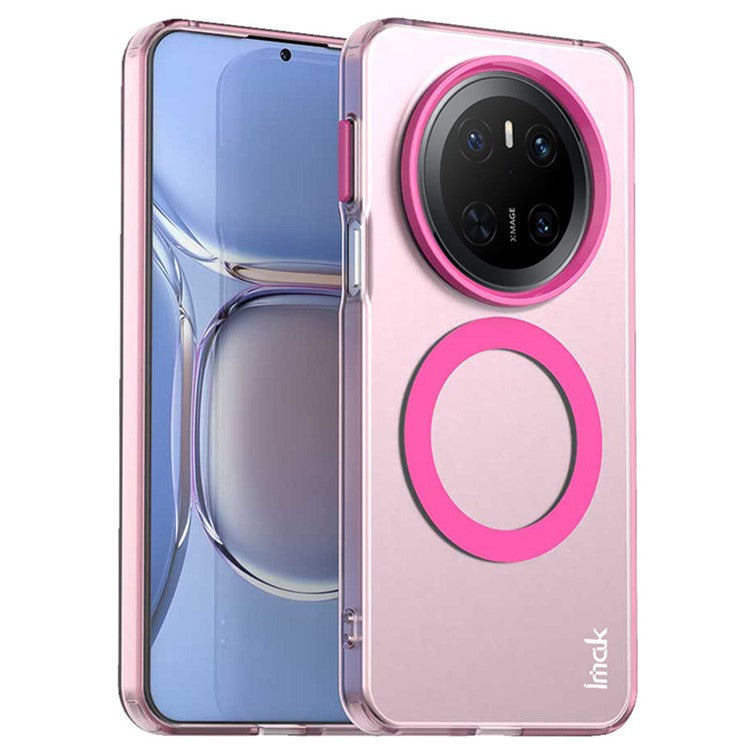 IMAK For Huawei Mate 70 Case Compatible with MagSafe Candy Color Anti Drop TPU + PET Back Cove - TechGearPal