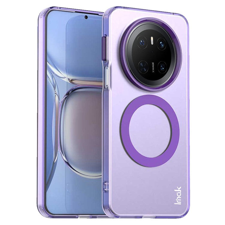IMAK For Huawei Mate 70 Case Compatible with MagSafe Candy Color Anti Drop TPU + PET Back Cove - TechGearPal