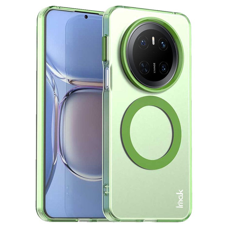 IMAK For Huawei Mate 70 Case Compatible with MagSafe Candy Color Anti Drop TPU + PET Back Cove - TechGearPal