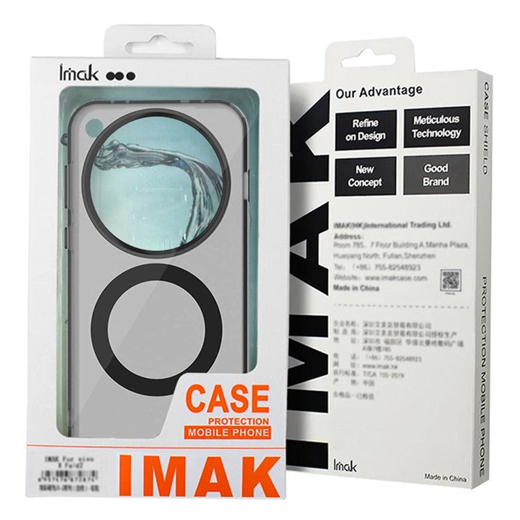 IMAK For Huawei Mate 70 Pro / Mate 70 Pro+ Case Compatible with MagSafe Candy Color Anti Drop TPU + PET Back Cove - TechGearPal