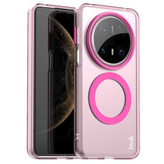 IMAK For Huawei Mate 70 Pro / Mate 70 Pro+ Case Compatible with MagSafe Candy Color Anti Drop TPU + PET Back Cove - TechGearPal