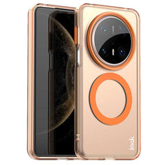 IMAK For Huawei Mate 70 Pro / Mate 70 Pro+ Case Compatible with MagSafe Candy Color Anti Drop TPU + PET Back Cove - TechGearPal