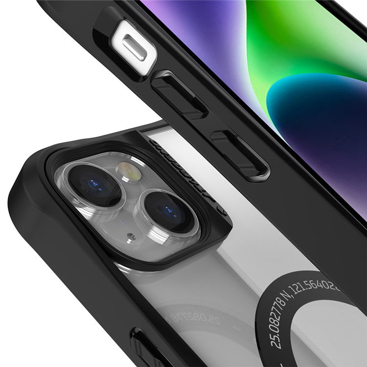 TLEGEND DX MAG Military Grade Phone Case for iPhone 14 Plus, Shockproof TPU + PC Protetive Back Cover with Camera Frame Support Wireless Chargin - TechGearPal