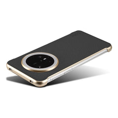 For Huawei Mate 70 Pro / 70 Pro+ Magnetic Case Litchi Texture Genuine Cow Leather + PC Boardless Phone Cove - TechGearPal