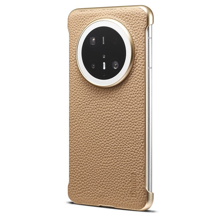 For Huawei Mate 70 Pro / 70 Pro+ Magnetic Case Litchi Texture Genuine Cow Leather + PC Boardless Phone Cove - TechGearPal