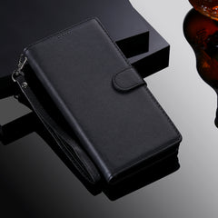 For iPhone 16e Case 2 in 1 Detachable Magnetic Leather Wallet Mobile Cover with Strap - TechGearPal