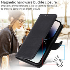 For iPhone 16e Case 2 in 1 Detachable Magnetic Leather Wallet Mobile Cover with Strap - TechGearPal