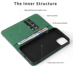 For iPhone 14 Plus Auto-absorbed Magnetic Phone Case Wallet Stand Anti-scratch Top Layer Cowhide Leather Crocodile Texture Cell Phone Cove - TechGearPal