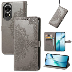 Étui portefeuille en cuir avec support pour Huawei Nova 13 5G Motif mandala 