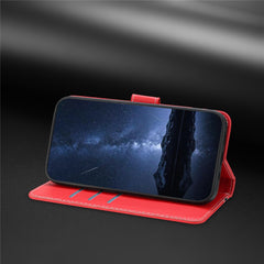 For Samsung Galaxy S24+ Phone Cases Wallet Stand Color Splicing Leather Cover with Magnetic Clasp