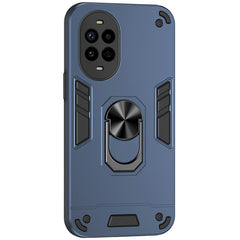 Für Huawei nova 13 Pro 5G Hülle PC + TPU Drop Defend Telefonabdeckung mit Ringständer 