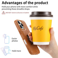 Étui magnétique Caseneo pour iPhone 16 Pro Max, portefeuille bloquant les RFID, housse de téléphone en cuir détachable avec bracelet 