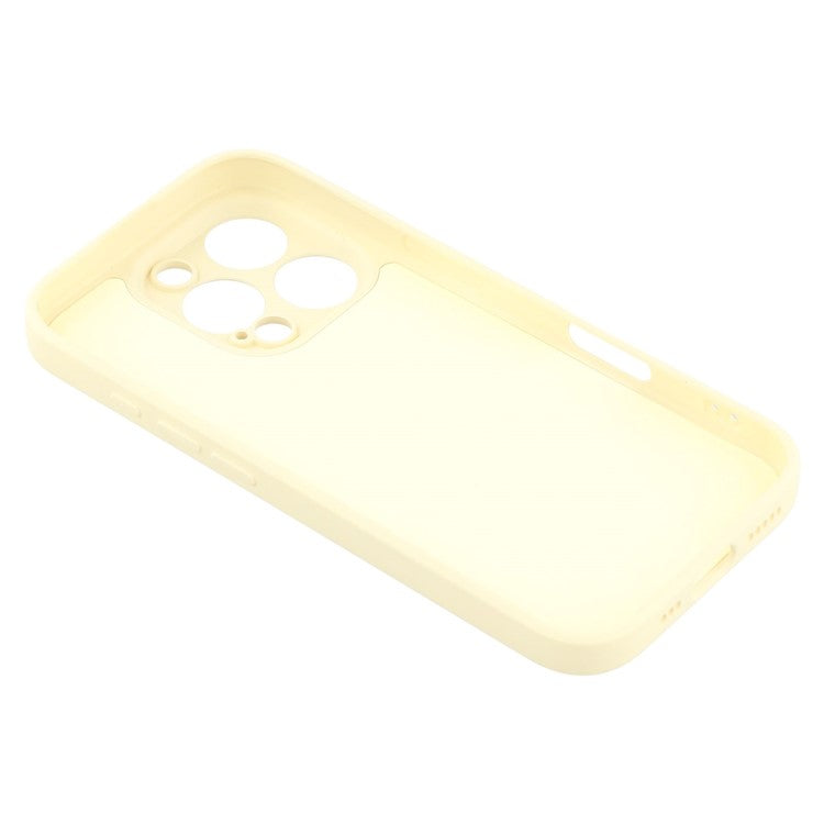 For iPhone 16 Pro Case Straight Edge Protection TPU  + PC Phone Cover with Mirror Kickstand - TechGearPal