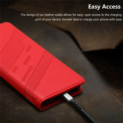 For Samsung Galaxy S25 Phone Cases Punk Style Imprinted Wallet Stand Leather Cover