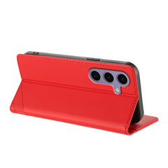 For Samsung Galaxy S25 Phone Cases Punk Style Imprinted Wallet Stand Leather Cover