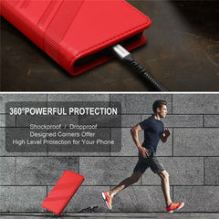 For Samsung Galaxy S25 Phone Cases Punk Style Imprinted Wallet Stand Leather Cover