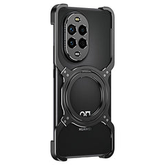 Coque pour Huawei Nova 13 Pro 5G avec béquille et pare-chocs en métal magnétique 