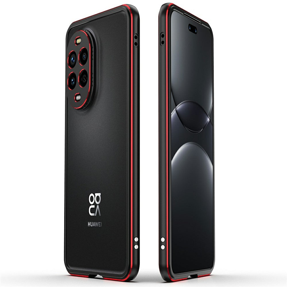 Für Huawei nova 13 Pro 5G Stoßstangengehäuse Metallrahmen-Telefonabdeckung mit Kameraobjektivschutz 