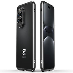 Coque de protection antichoc pour Huawei Nova 13 Pro 5G avec cadre métallique et protection d'objectif d'appareil photo 