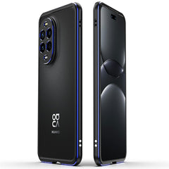Coque de protection antichoc pour Huawei Nova 13 Pro 5G avec cadre métallique et protection d'objectif d'appareil photo 