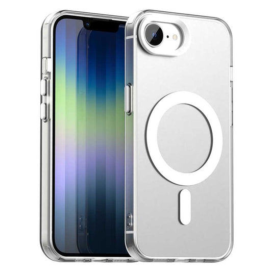 For iPhone 16e Case Magnetic Case Skin Touch Matte Anti Drop TPU + PC Phone Back Cover - TechGearPal