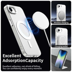 For iPhone 16e Case Magnetic Case Skin Touch Matte Anti Drop TPU + PC Phone Back Cover - TechGearPal