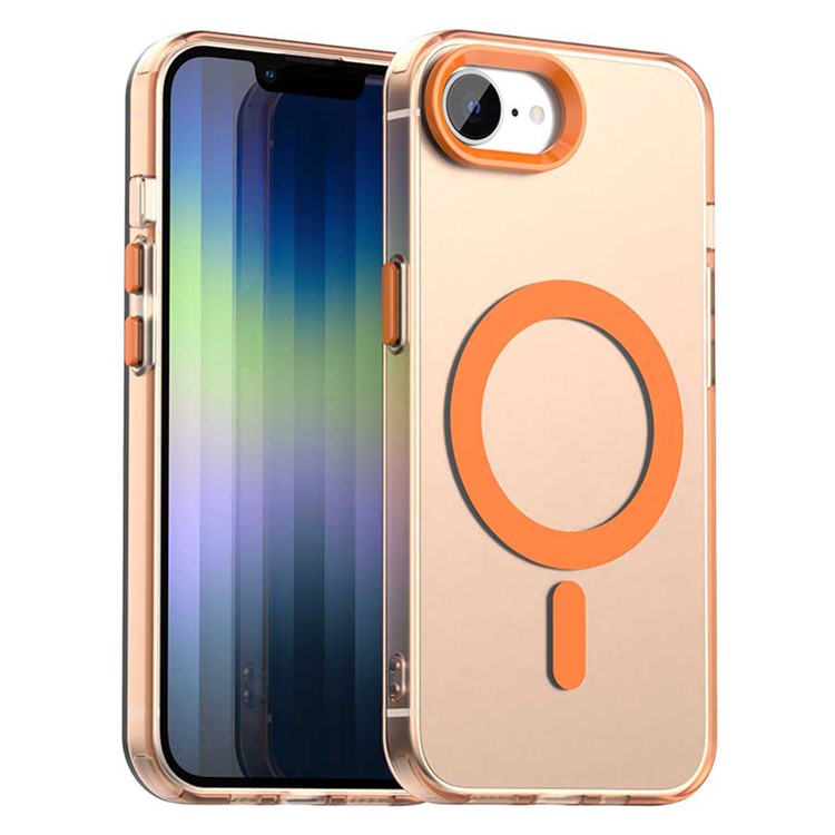 For iPhone 16e Case Magnetic Case Skin Touch Matte Anti Drop TPU + PC Phone Back Cover - TechGearPal