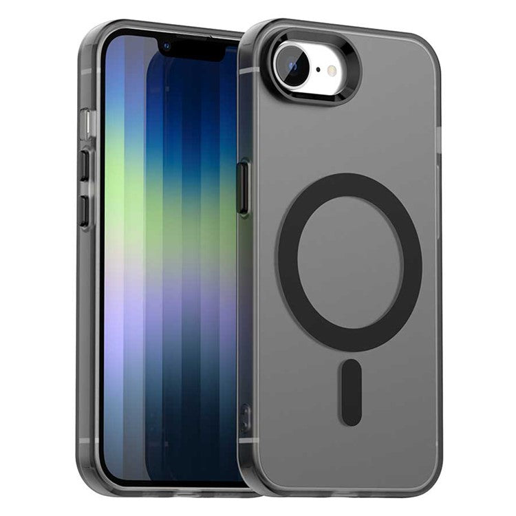 For iPhone 16e Case Magnetic Case Skin Touch Matte Anti Drop TPU + PC Phone Back Cover - TechGearPal