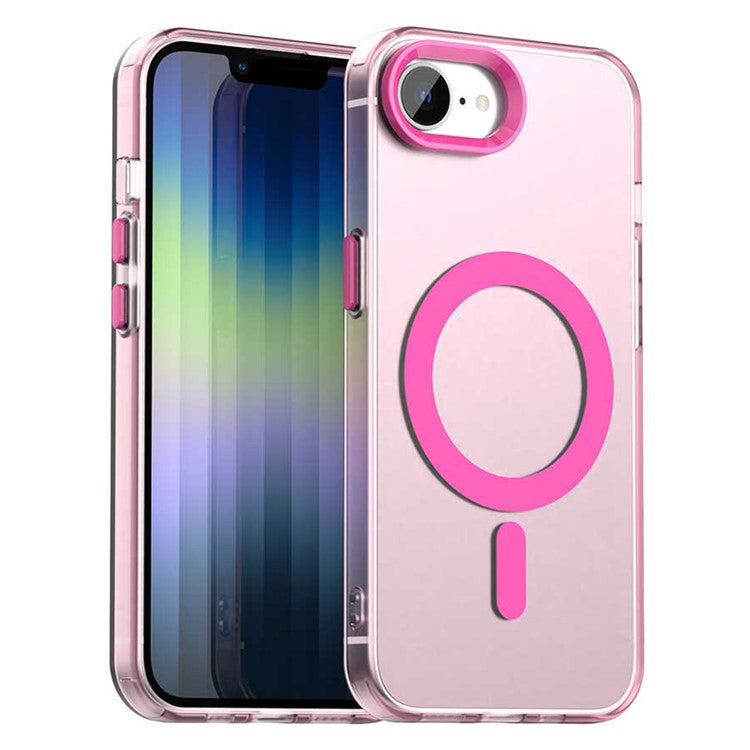 For iPhone 16e Case Magnetic Case Skin Touch Matte Anti Drop TPU + PC Phone Back Cover - TechGearPal