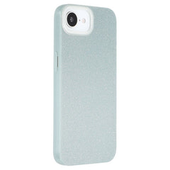 WANLONFENG XL2 Series for iPhone 16e Case IMD Glitter TPU Phone Cover with Tempered Glass Film - TechGearPal