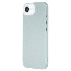 WANLONFENG XL2 Series for iPhone 16e Case IMD Glitter TPU Phone Cover with Tempered Glass Film - TechGearPal