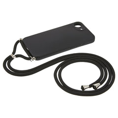 For iPhone 16e Case Flexible TPU Fiber Lining Anti-Shock Crossbody Phone Cover - TechGearPal