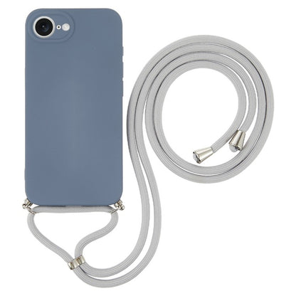 For iPhone 16e Case Flexible TPU Fiber Lining Anti-Shock Crossbody Phone Cover - TechGearPal