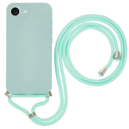 For iPhone 16e Case Flexible TPU Fiber Lining Anti-Shock Crossbody Phone Cover - TechGearPal
