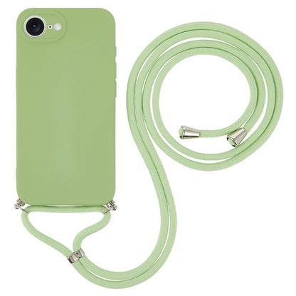 For iPhone 16e Case Flexible TPU Fiber Lining Anti-Shock Crossbody Phone Cover - TechGearPal