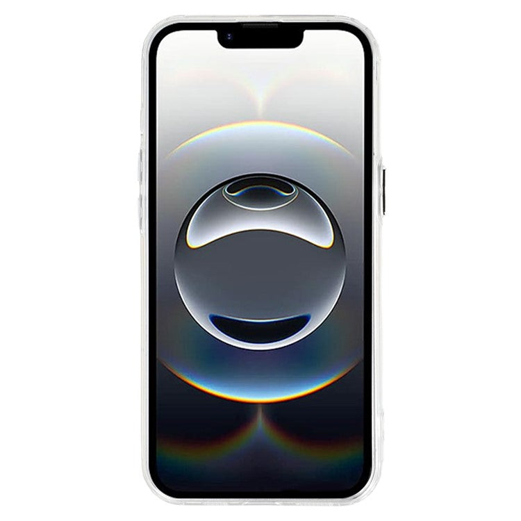 For iPhone 16e Case Epoxy Design Electroplating Soft TPU Phone Back Cover Large Lens Cutout - TechGearPal