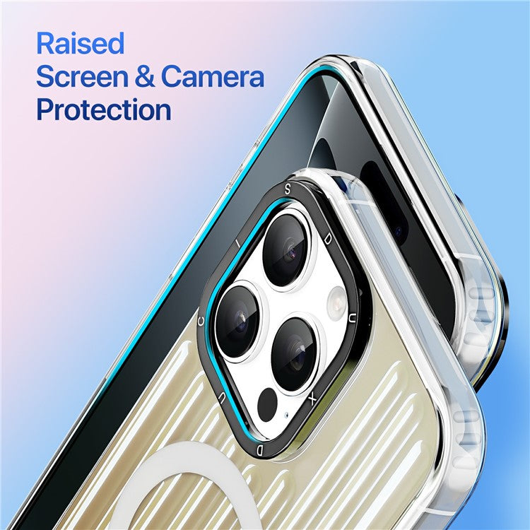 DUX DUCIS Zest Series For iPhone 16 Pro Case Compatible with MagSafe Gradient TPU + PET Phone Cover - TechGearPal