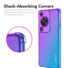 Coque TPU ENKAY pour Huawei Enjoy 70 / Huawei Nova Y72 4G, épaisse et résistante aux chutes, aux quatre coins 