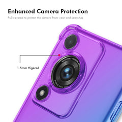 Coque TPU ENKAY pour Huawei Enjoy 70 / Huawei Nova Y72 4G, épaisse et résistante aux chutes, aux quatre coins 