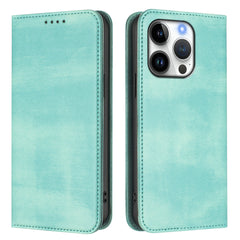 For iPhone 16 Pro Wallet Cases Retro Texture RFID Blocking Leather Phone Cover - TechGearPal