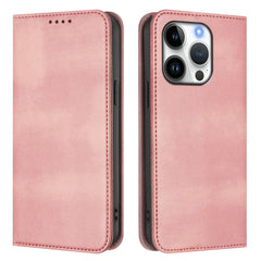 For iPhone 16 Pro Wallet Cases Retro Texture RFID Blocking Leather Phone Cover - TechGearPal