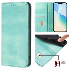 For iPhone 16 Wallet Cases Retro Texture RFID Blocking Leather Phone Cover - TechGearPal