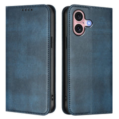 For iPhone 16 Wallet Cases Retro Texture RFID Blocking Leather Phone Cover - TechGearPal