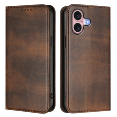 For iPhone 16 Wallet Cases Retro Texture RFID Blocking Leather Phone Cover - TechGearPal