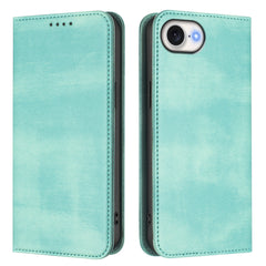 For iPhone 16e Wallet Cases Retro Texture RFID Blocking Leather Phone Cover - TechGearPal